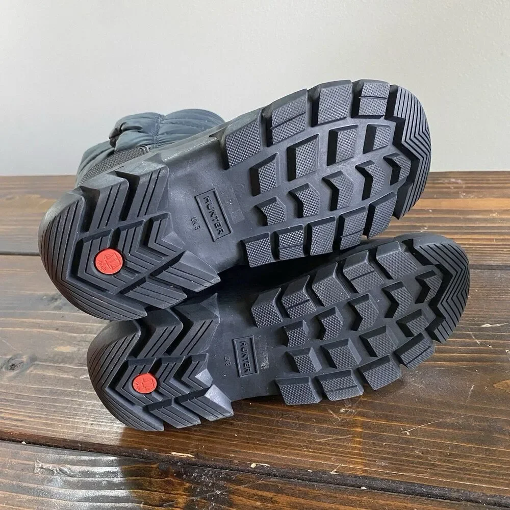 Hunter Intrepid Snow Boot Toddler / Little Kid Black Waterproof Boys 4 / Girls 5